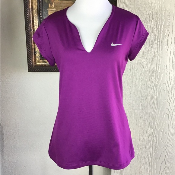Nike Tops - Nike Women’s Pure Tennis Purple Shirt
